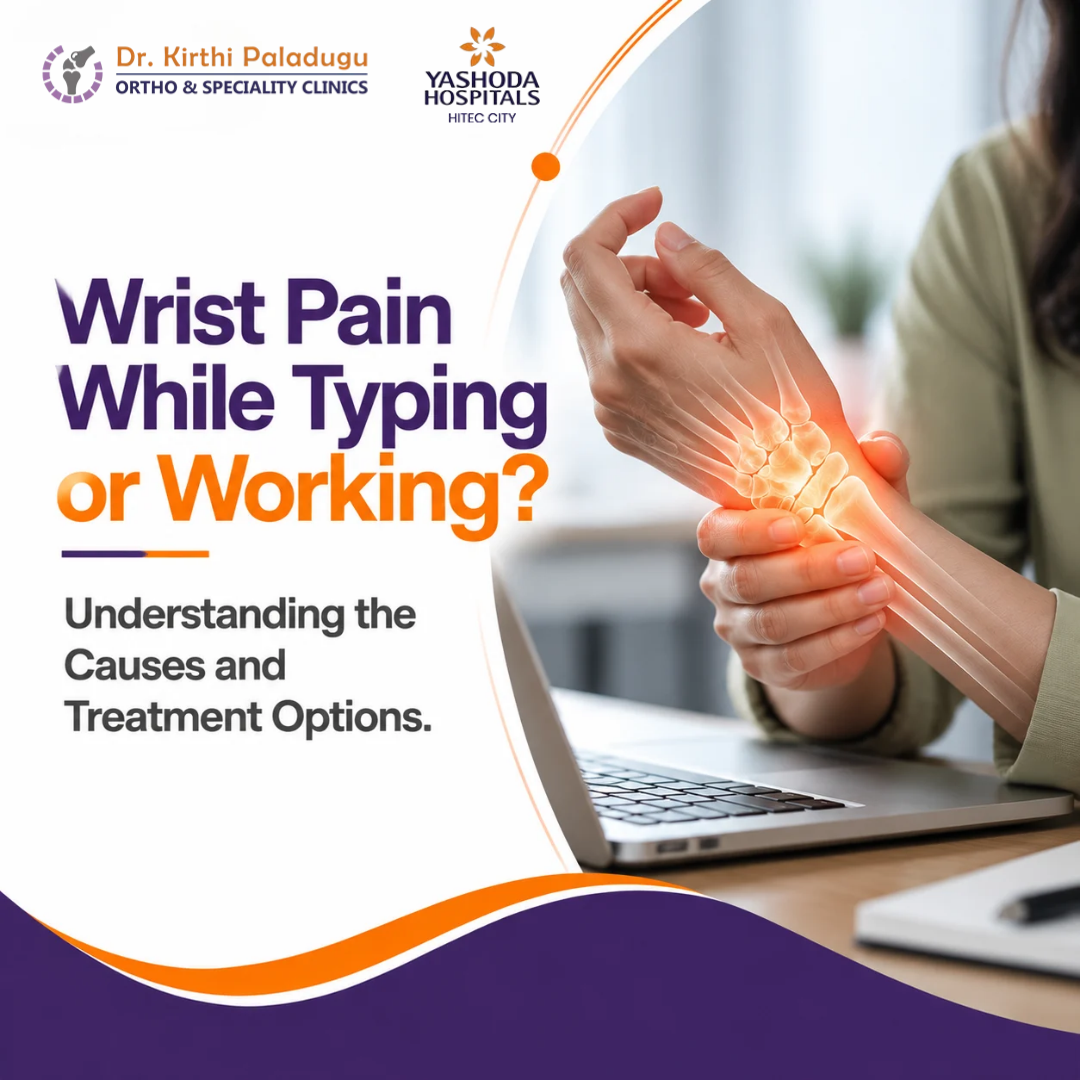 Wrist Pain While Typing or Working? Understanding the Causes and Treatment Options